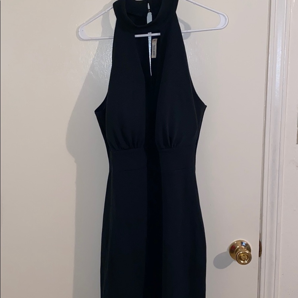 Dark green dress